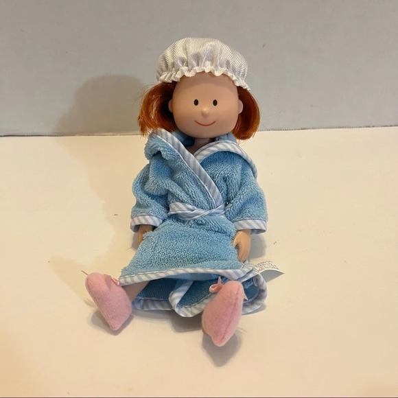 eden Other - Madeline 7 inch Posable Doll Bath Robe Outfit Eden 1999